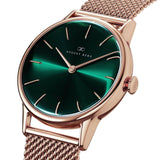 August Berg Women's Serenity Rose PVD Quartz 32mm Watch 10232A11MRG