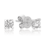 Australian Diamonds® Argyle White Diamond Stud Earrings in 18ct White Gold - Wallace Bishop