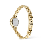 Daniel Wellington Petite Mini Arch 3-link White Gold