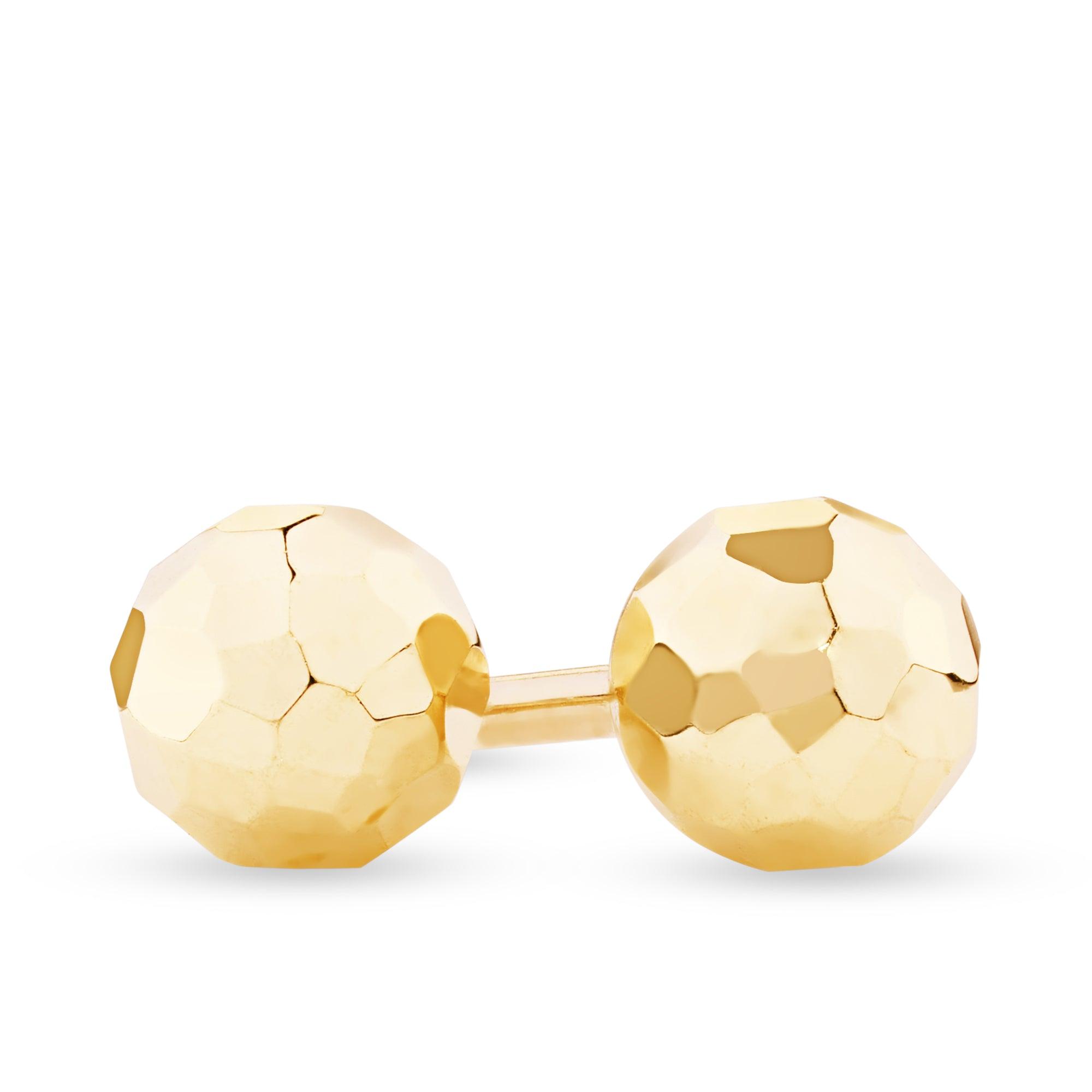 Ball Stud Earrings in 9ct Yellow Gold