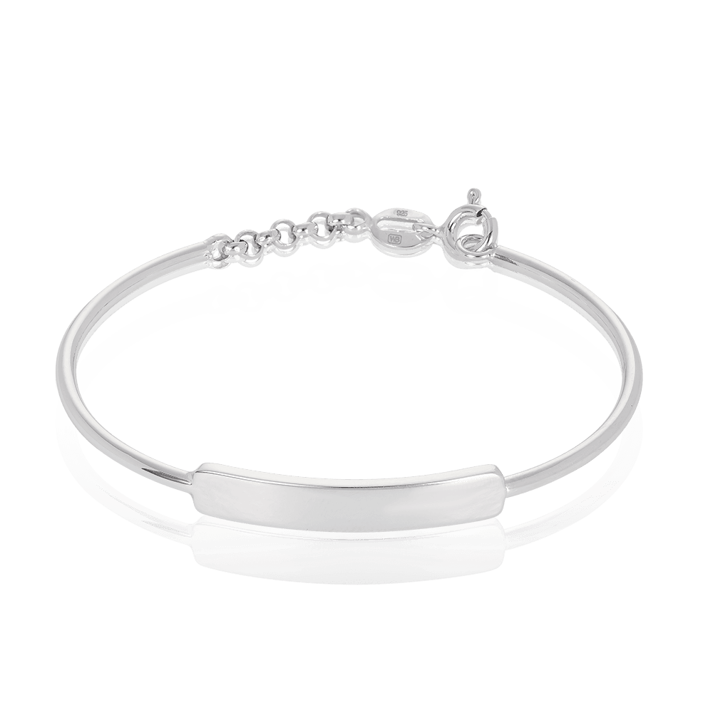 Kids Bangle in Sterling Silver