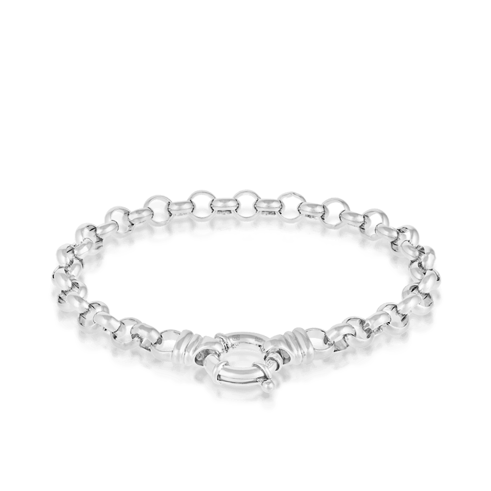 Belcher Bracelet in Sterling Silver
