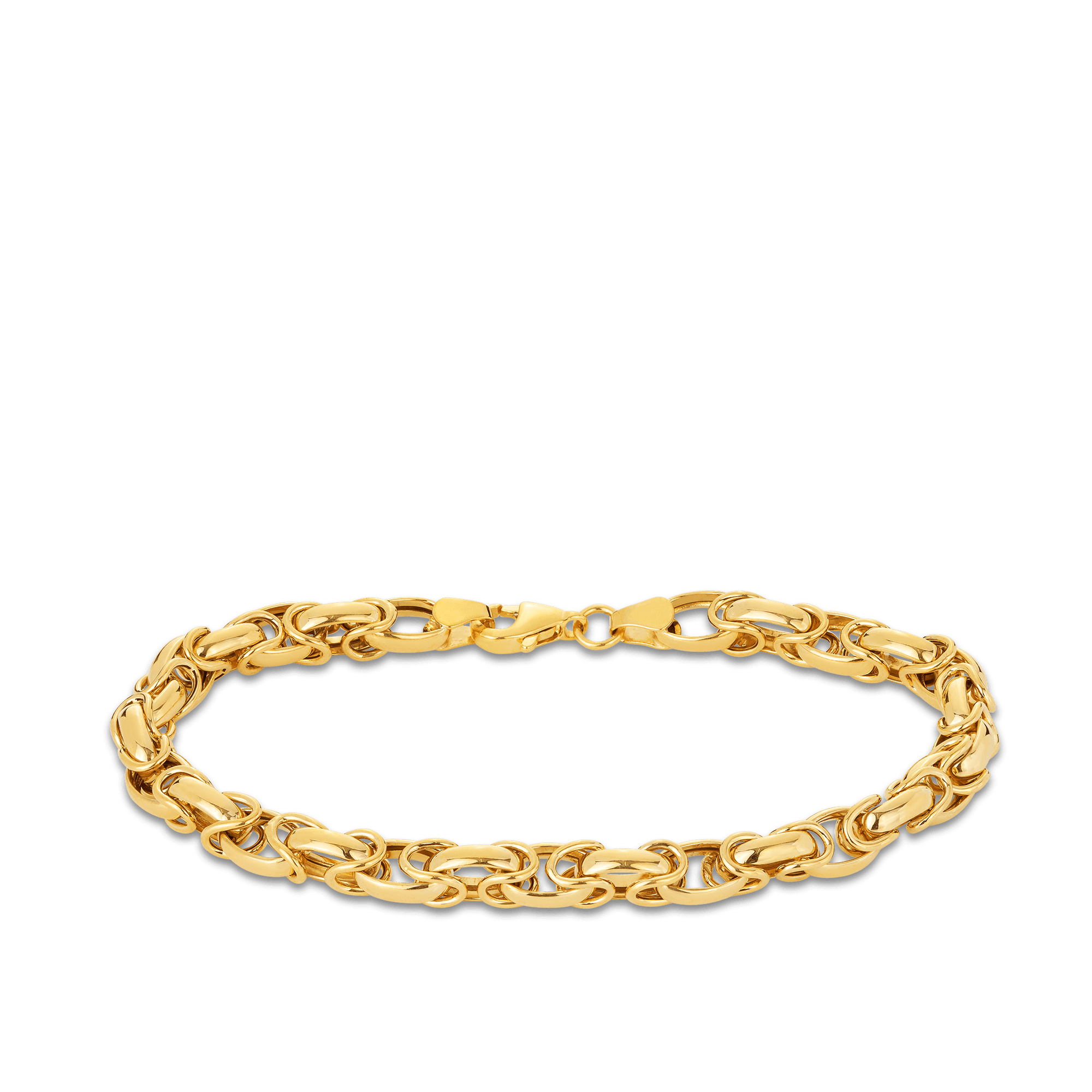 Belcher Link Bracelet in 9ct Yellow Gold