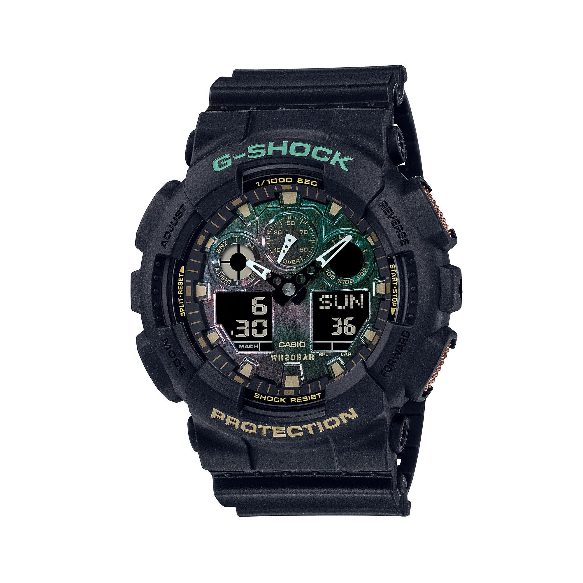 Casio G-SHOCK Analogue-Digital Black Men's Watch 1NGA100RC