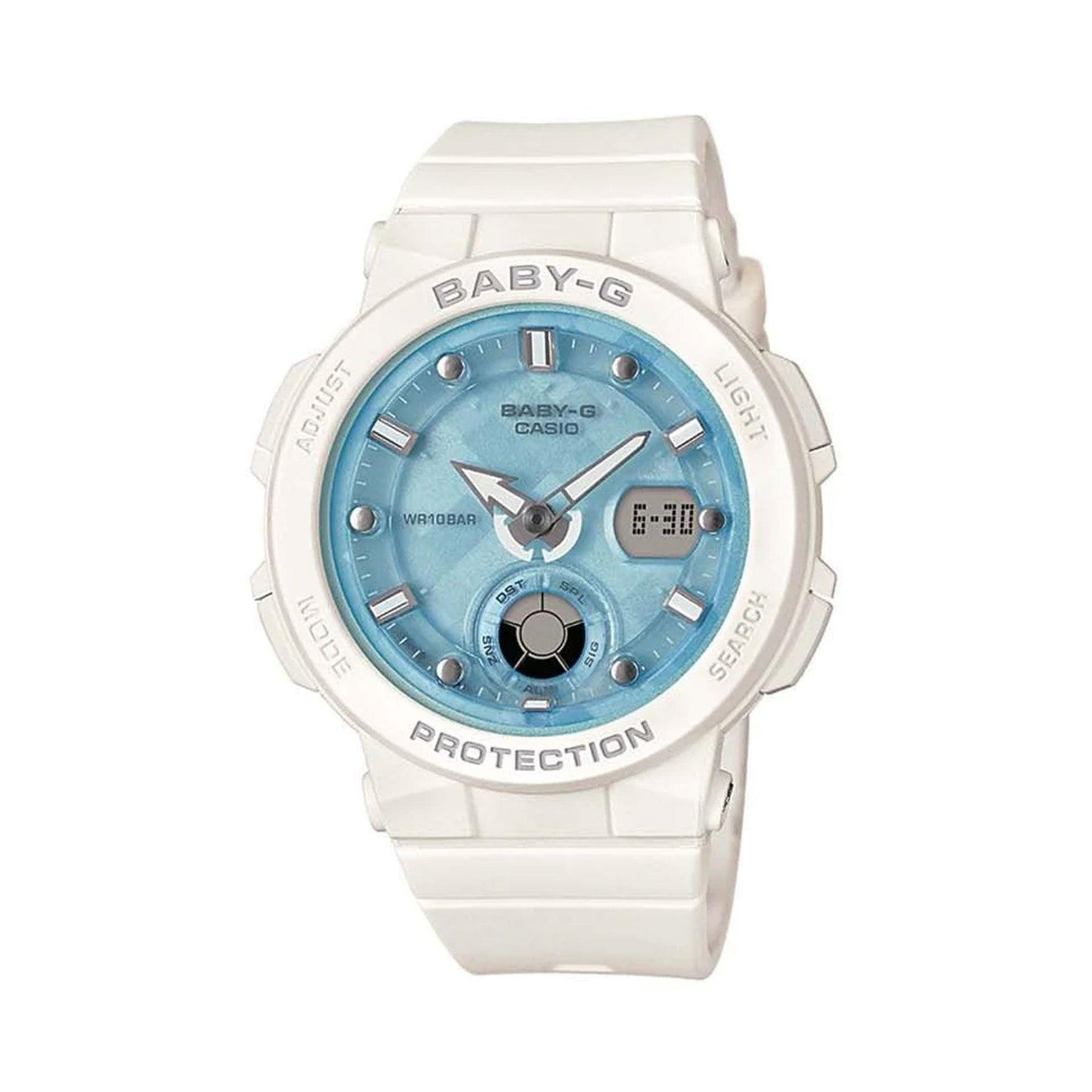 Casio Baby-G Women's Resin Analogue Digital Watch BGA250-7A1 - Wallace Bishop