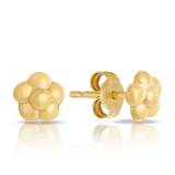 Children's Flower Stud Earrings in 9ct Yellow Gold