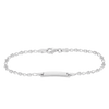 Children's ID Bracelet in Sterling Silver