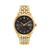 Citizen Eco-Drive Men's 41mm Gold PVD Solar Watch BM7252-51E - Wallace Bishop