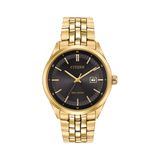 Citizen Eco-Drive Men's 41mm Gold PVD Solar Watch BM7252-51E