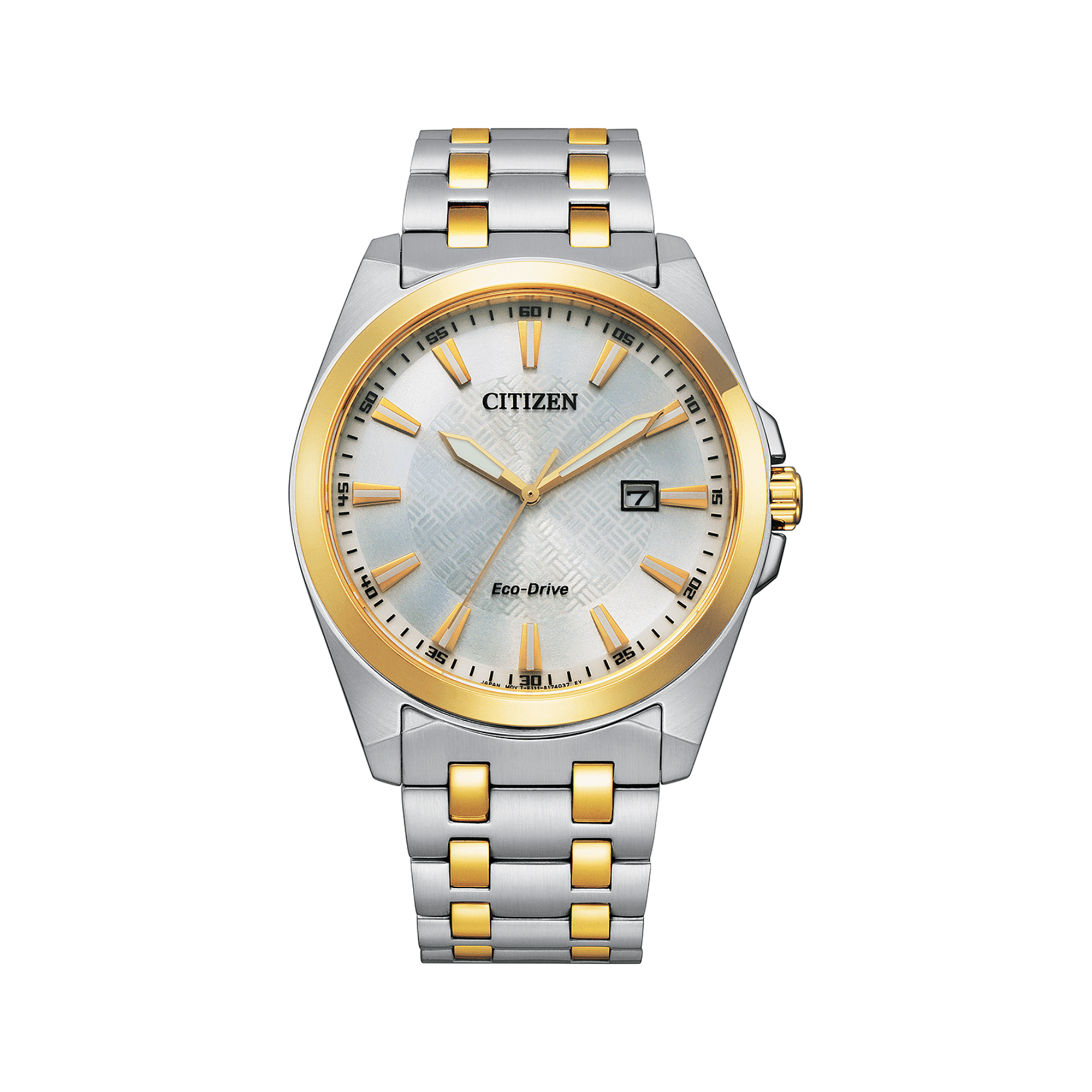 Citizen Eco Drive Men's 43mm Two-Tone Eco Drive Watch BM7534-59A