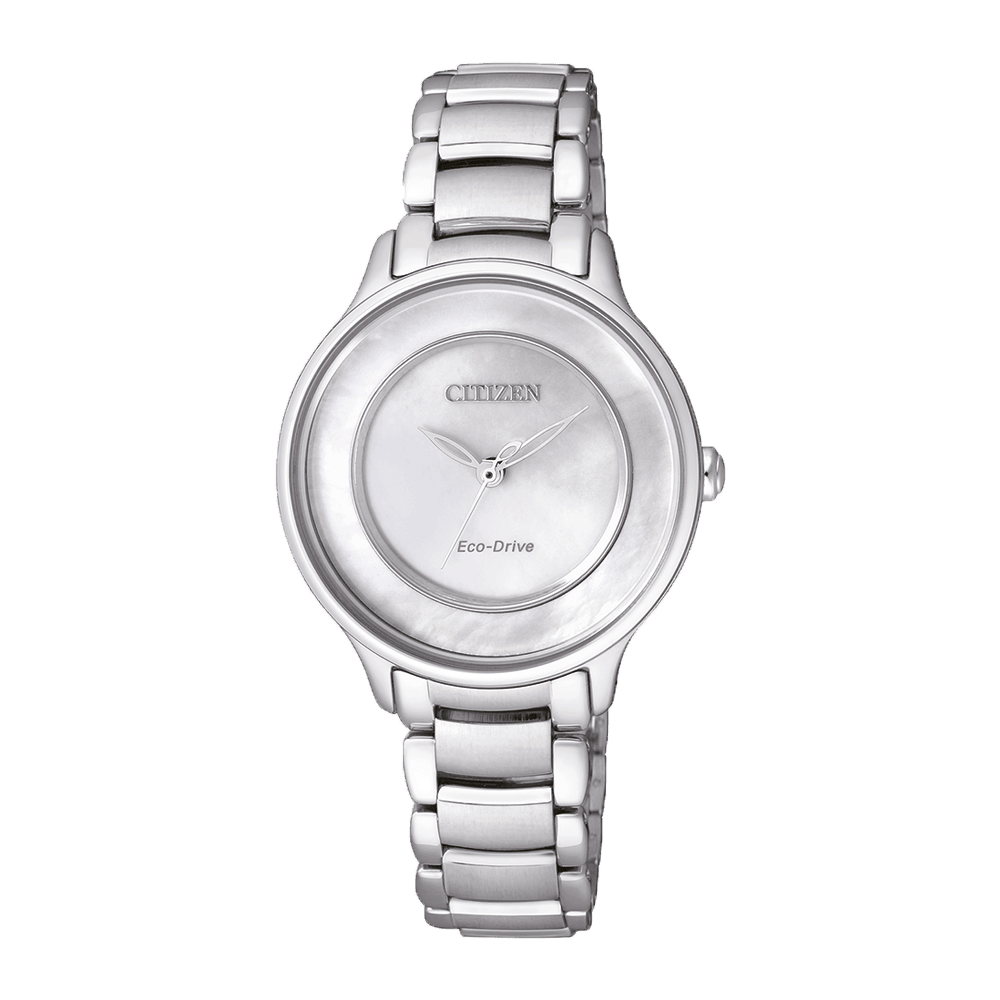 Citizen L Collection Women's 30mm Stainless Steel Solar Watch EM0380-57D