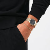 Daniel Wellington Classic Multi-Eye 40 Evergold G Onyx Watch