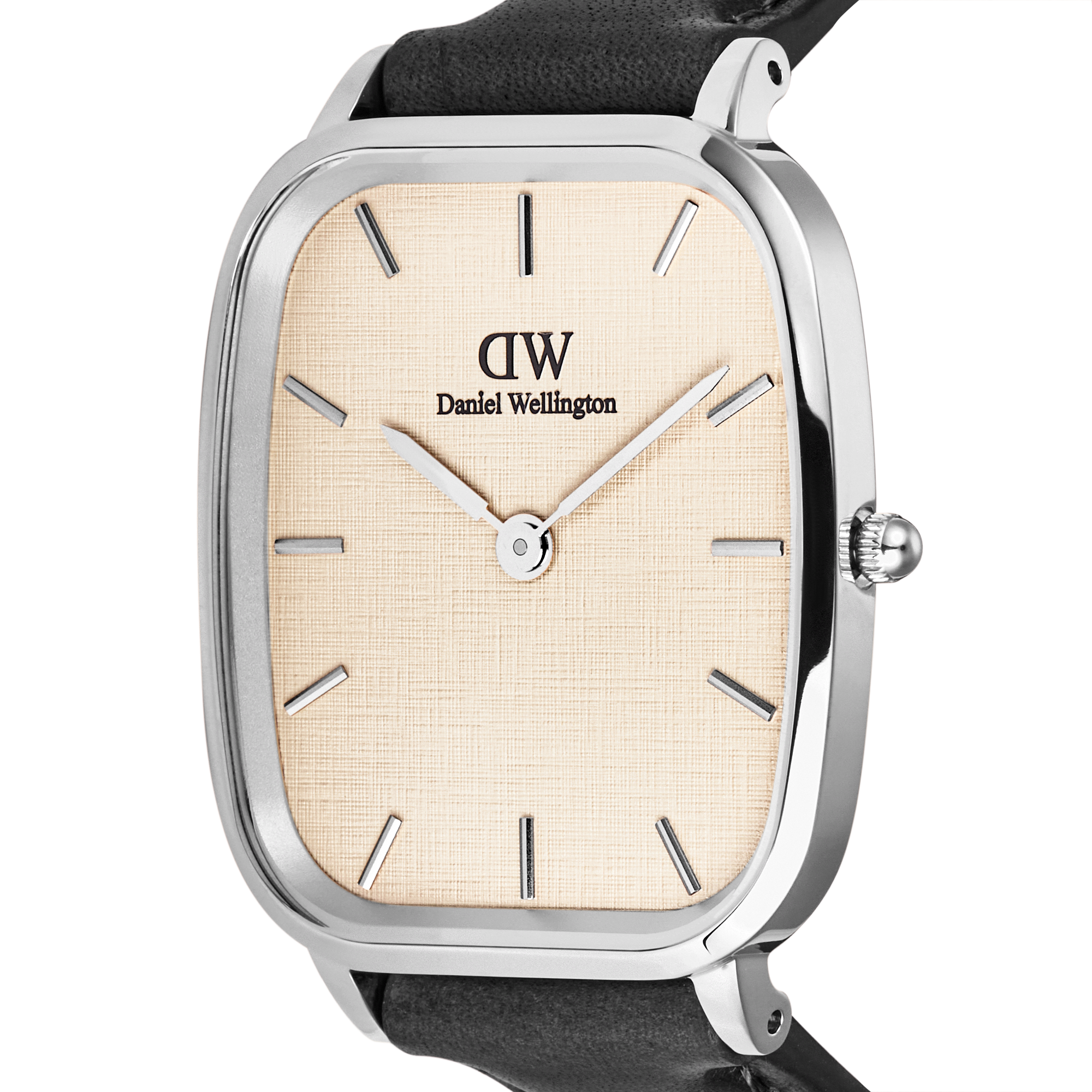 Daniel Wellington Marlon Sheffield Linen Silver Watch