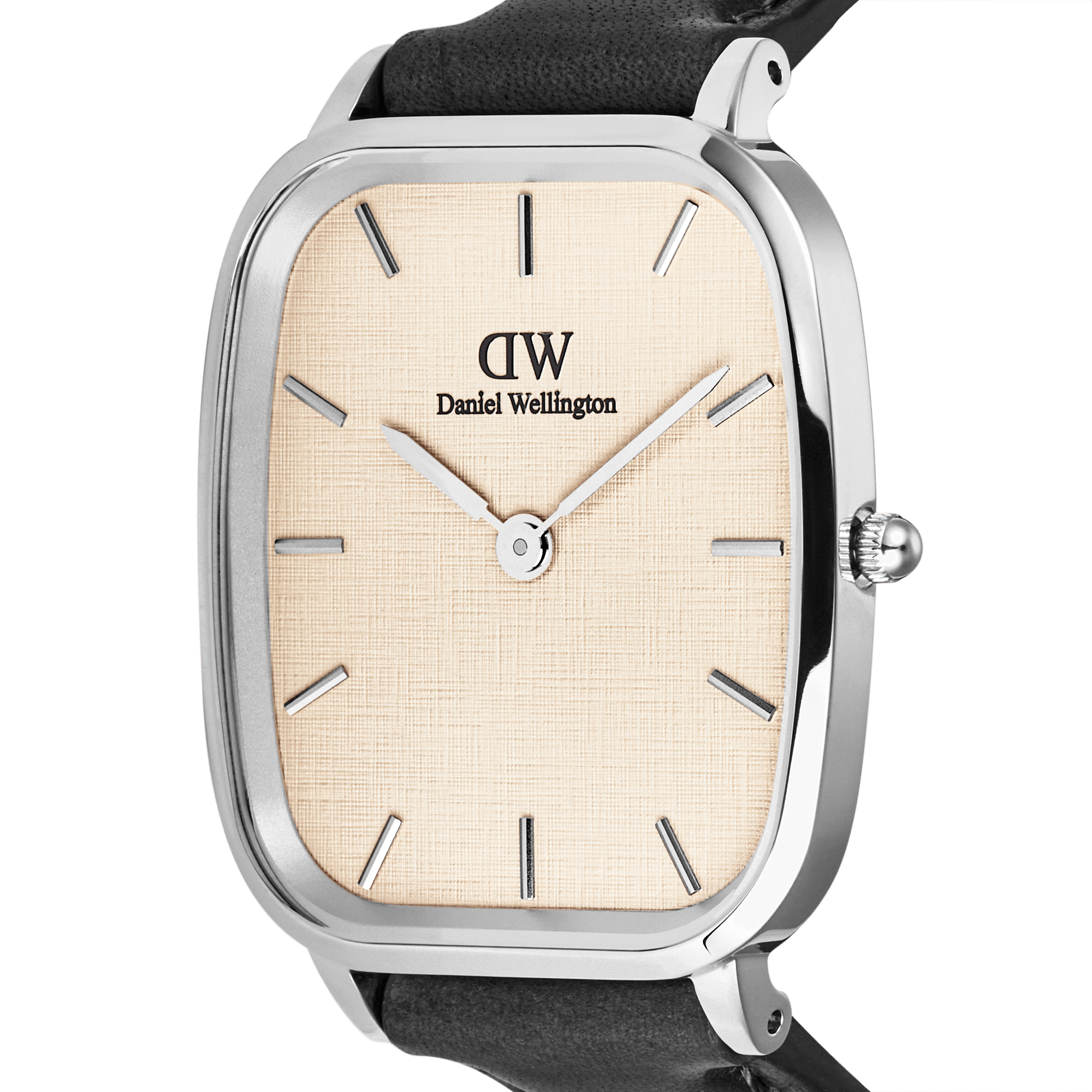 Daniel Wellington Marlon Sheffield Linen Silver Watch
