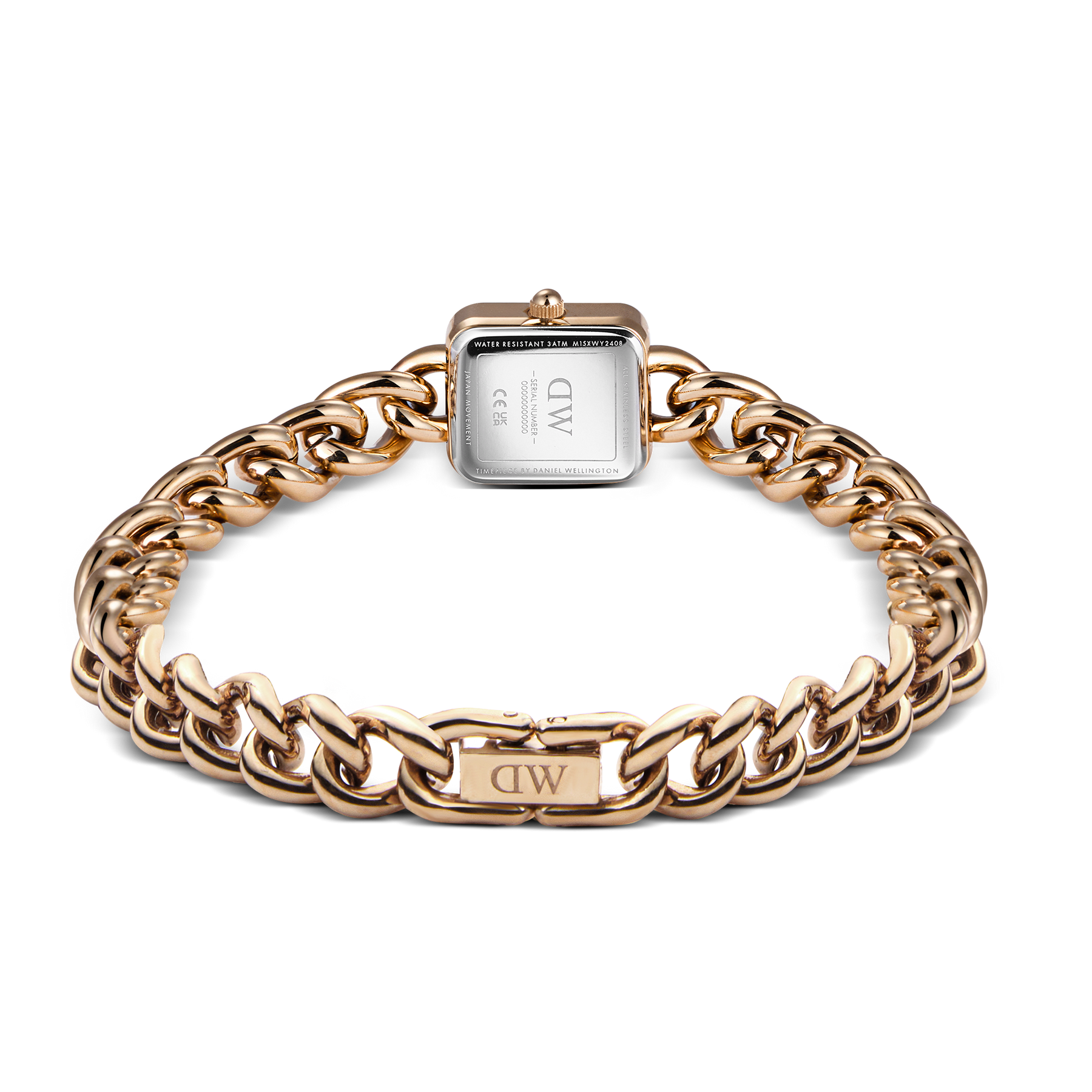 Daniel Wellington Jolie Chain Rose Gold Watch