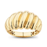 Croissant Ring in 9ct Yellow Gold