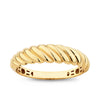 Croissant Ring in 9ct Yellow Gold
