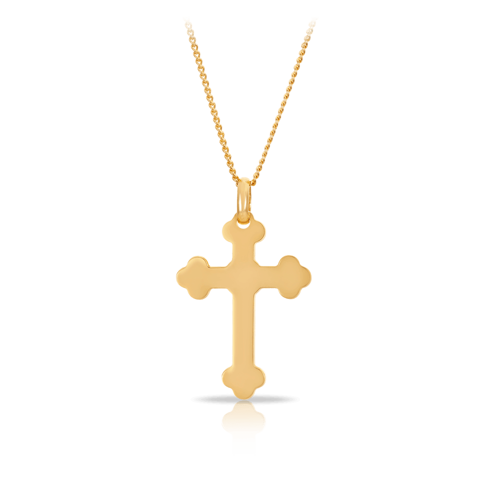 Cross online locket gold