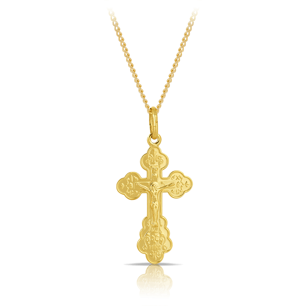 9ct gold crucifix deals