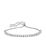 Cubic Zirconia Tennis Bracelet in Sterling Silver - Wallace Bishop
