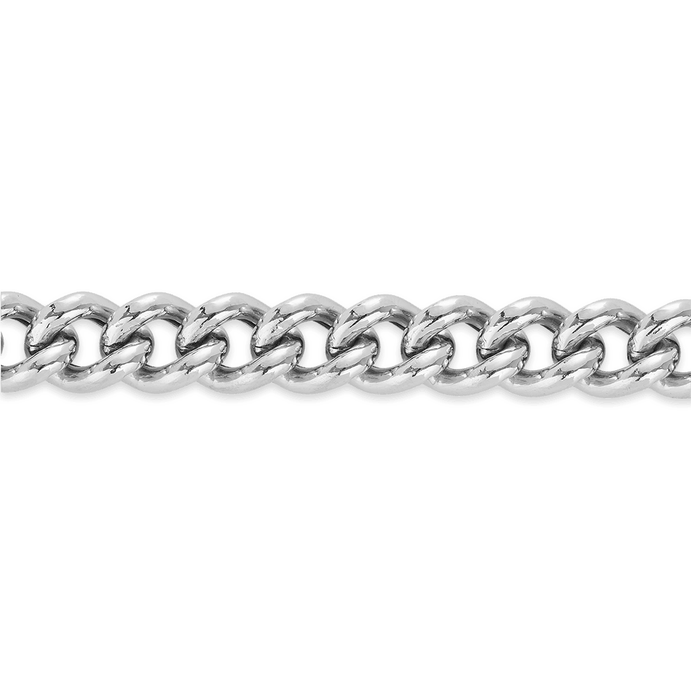 Curb Chain Bracelet in Sterling Silver - Wallace Bishop