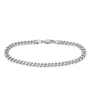 Curb Link Bracelet in Sterling Silver