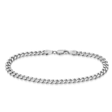 Curb Link Bracelet in Sterling Silver