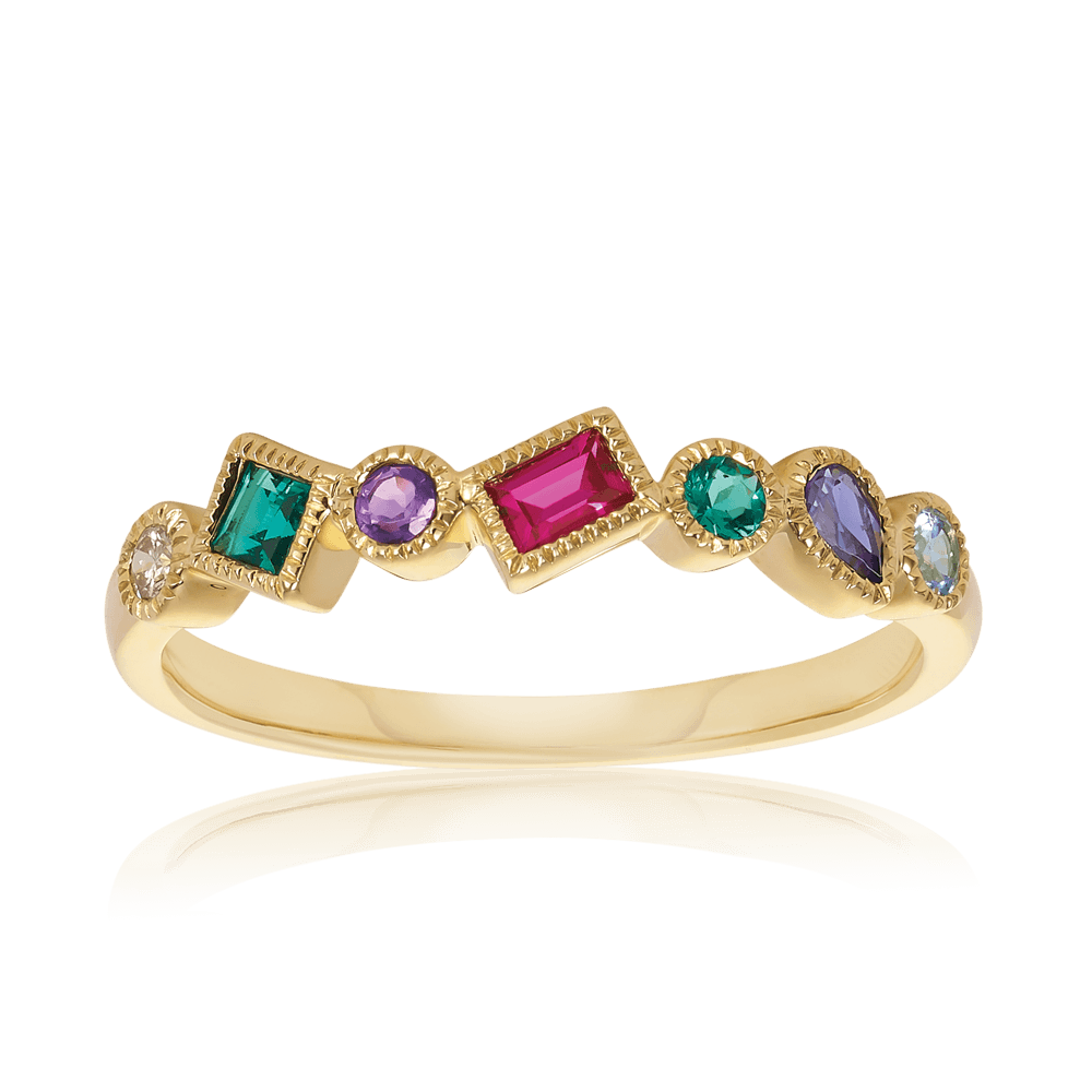 D.E.A.R.E.S.T Ring in 9ct Yellow Gold - Wallace Bishop