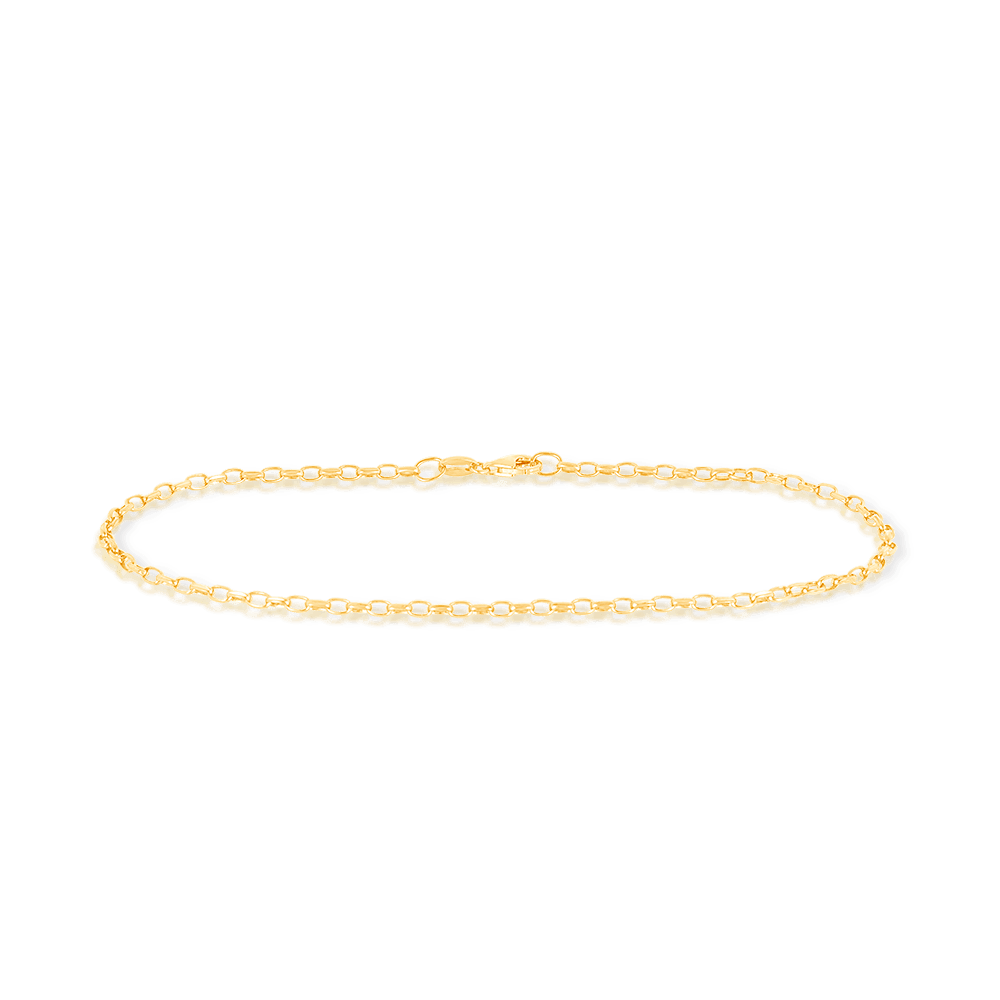 Gold online anklet 9ct