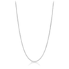 Diamond Cut Curb Link 70cm Chain in Sterling Silver