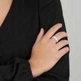 Diamond Dress Ring in 18ct White Gold TGW 1.01ct - Wallace Bishop