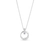 Diamond Multi Hoop Pendant in Sterling Silver - Wallace Bishop
