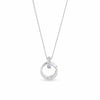 Diamond Multi Hoop Pendant in Sterling Silver
