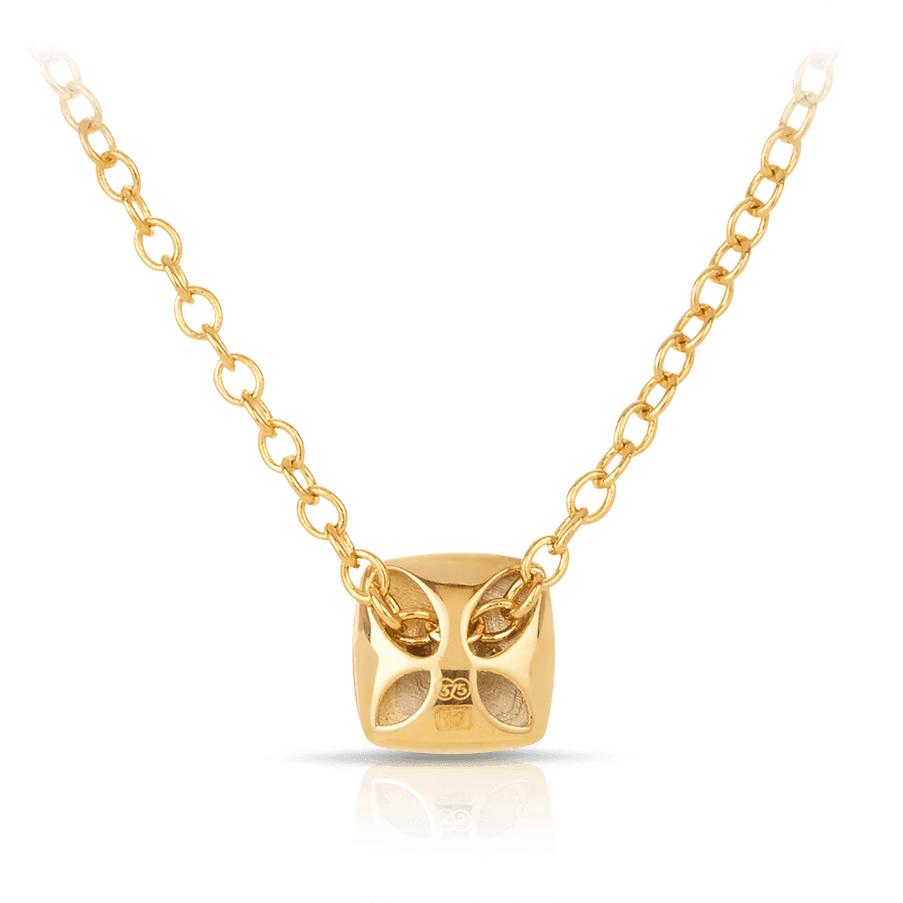 Diamond Pendant in 9ct Yellow Gold TGW 0.07ct - Wallace Bishop
