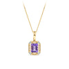 Diamond Pendant in 9ct Yellow Gold - Wallace Bishop
