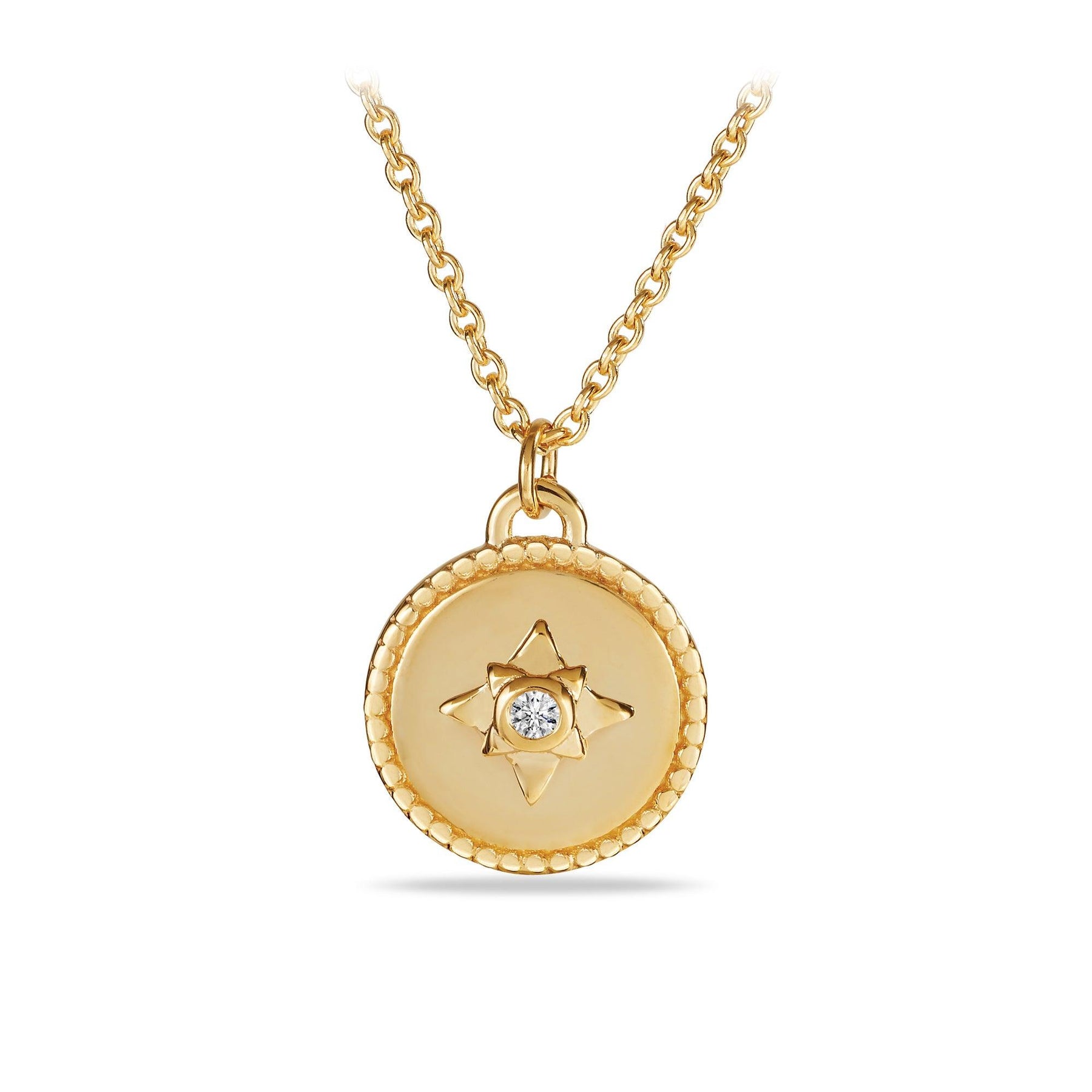 Diamond Star Necklace in 9ct Yellow Gold - Wallace Bishop