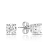0.70ct TW Diamond Stud Earrings in 9ct White Gold