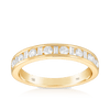 Diamond Wedding & Anniversary Band in 18ct Yellow Gold