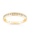 0.25ct TW Diamond Wedding & Anniversary Band in 18ct Yellow Gold