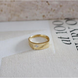 0.01ct TW Diamond Wedding Band in 9ct Yellow Gold