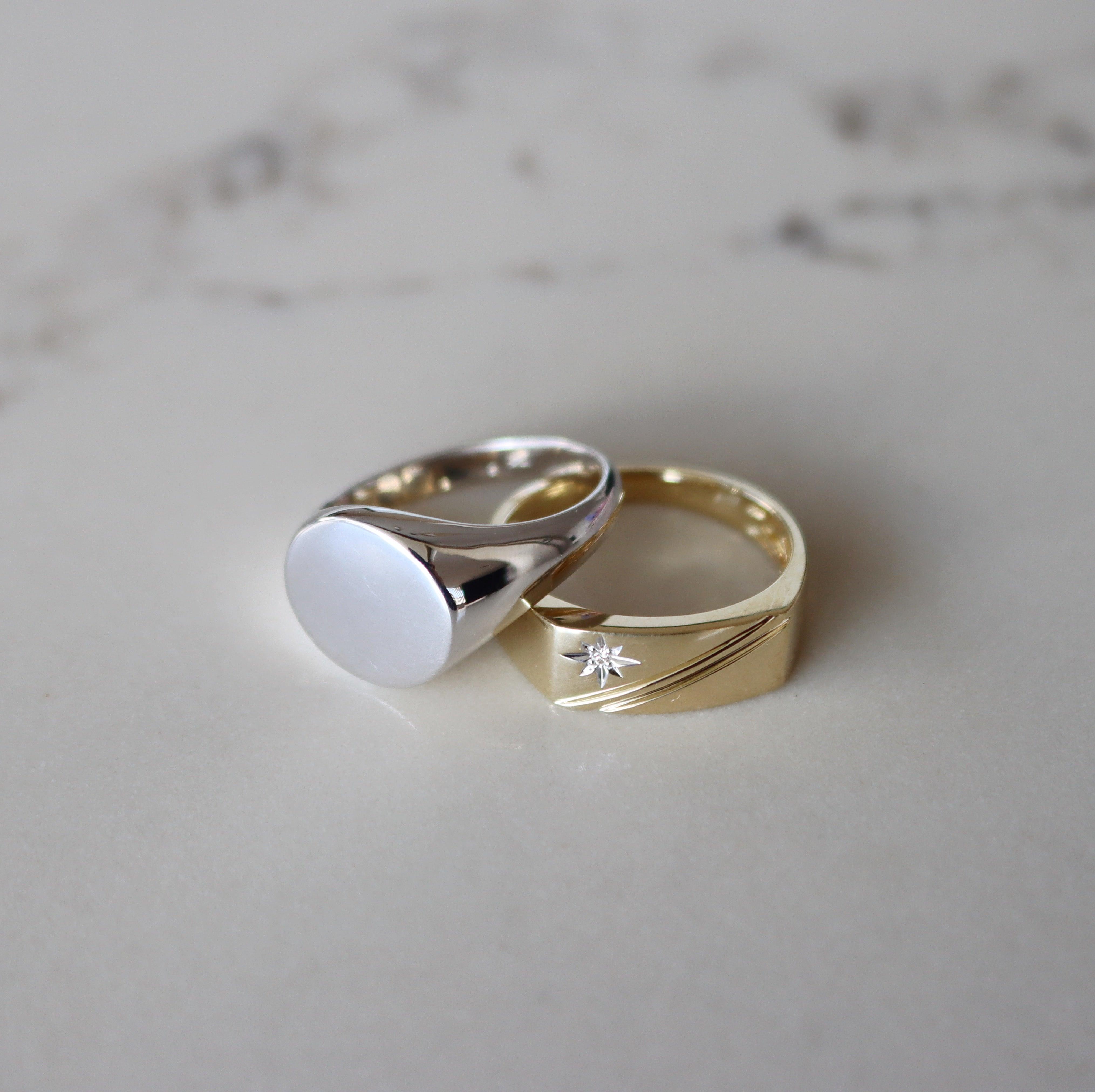 0.01ct TW Diamond Wedding Band in 9ct Yellow Gold