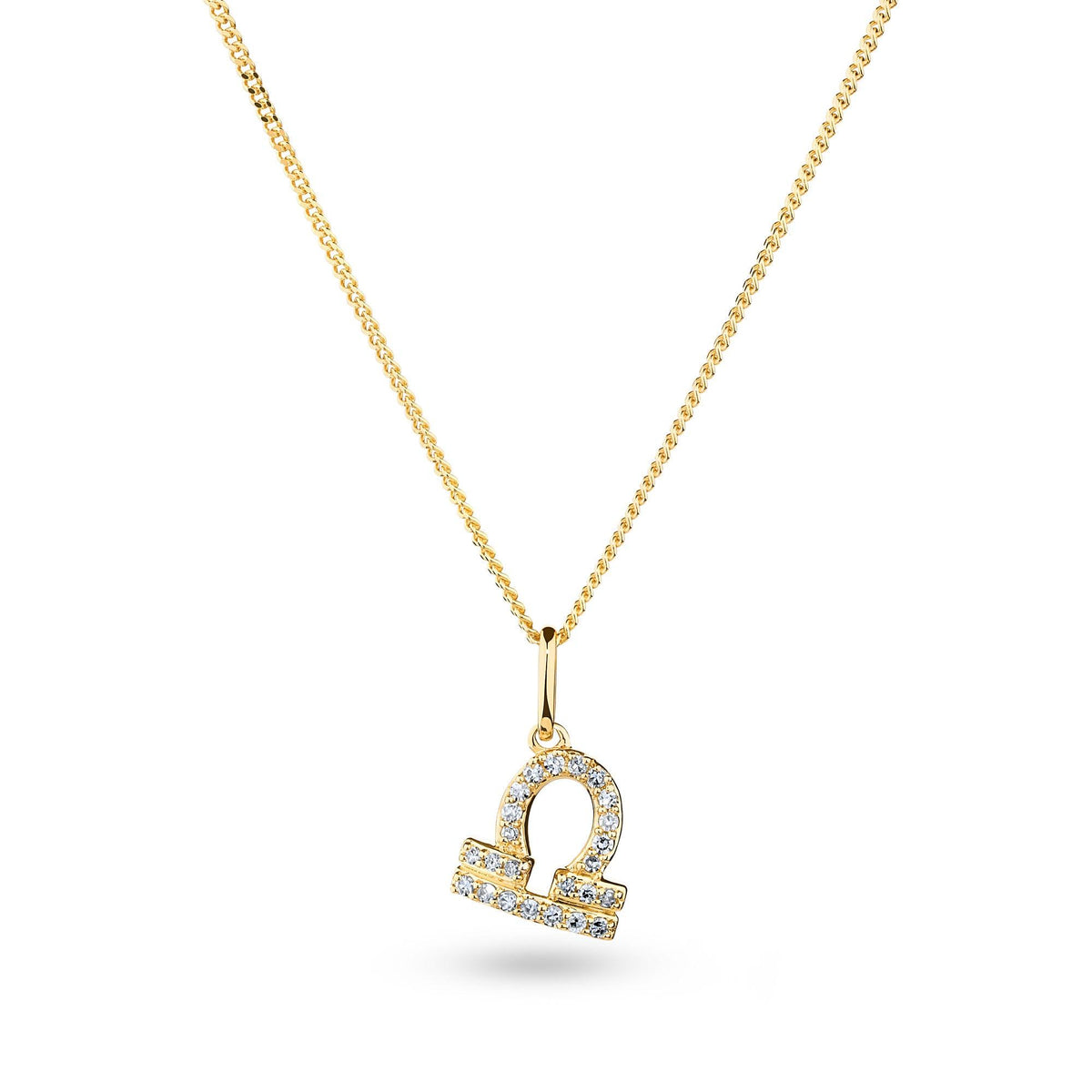 Diamond Zodiac Star Sign Pendant in 9ct Yellow Gold - Wallace Bishop