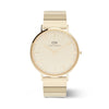 Daniel Wellington Classic Piano Link Gold Unitone Watch