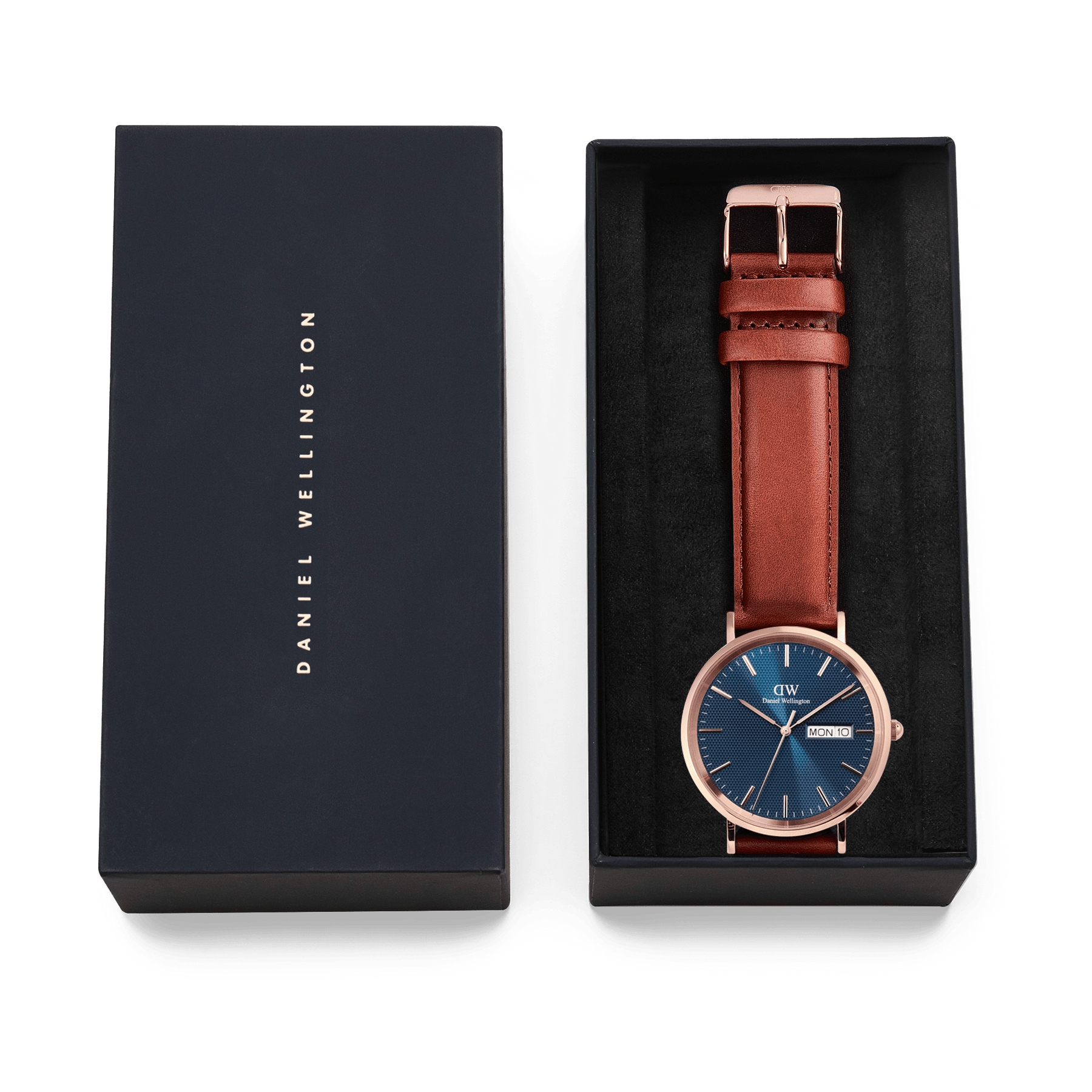 Daniel Wellington Classic Day Display St Mawes Rose Gold Arctic Watch