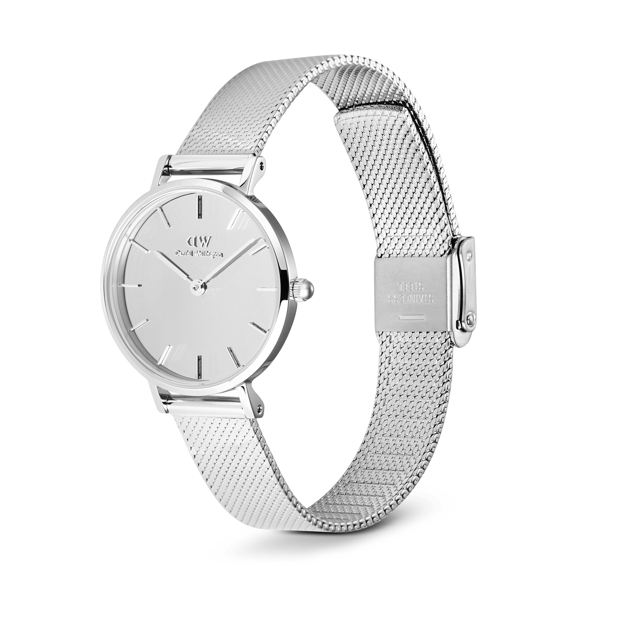 Daniel Wellington Petite Reflection Silver Watch