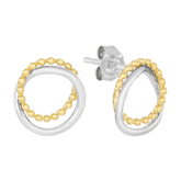 Eternal® Earrings Set 9ct Yellow Gold And Sterling Silver - Wallace Bishop