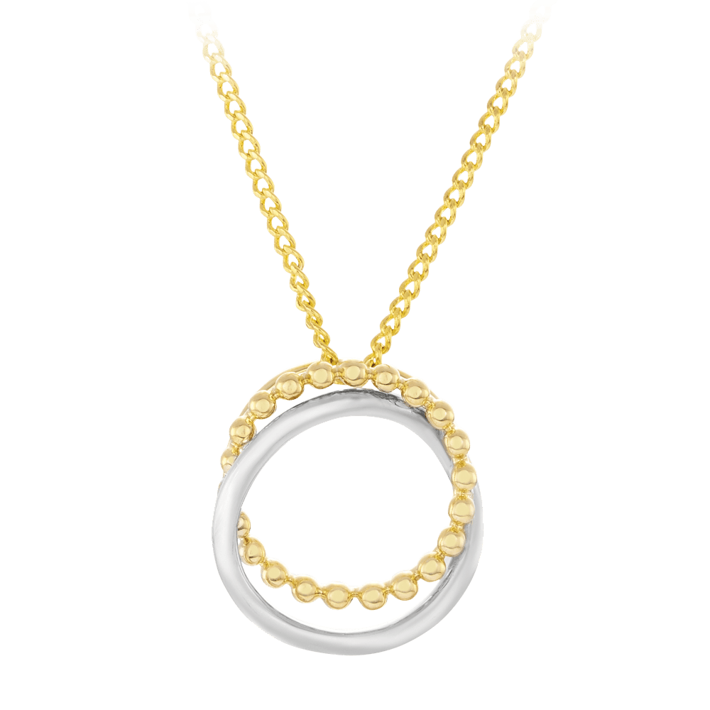 Eternal® Necklace in 9ct Yellow Gold and Sterling Silver - Wallace Bishop