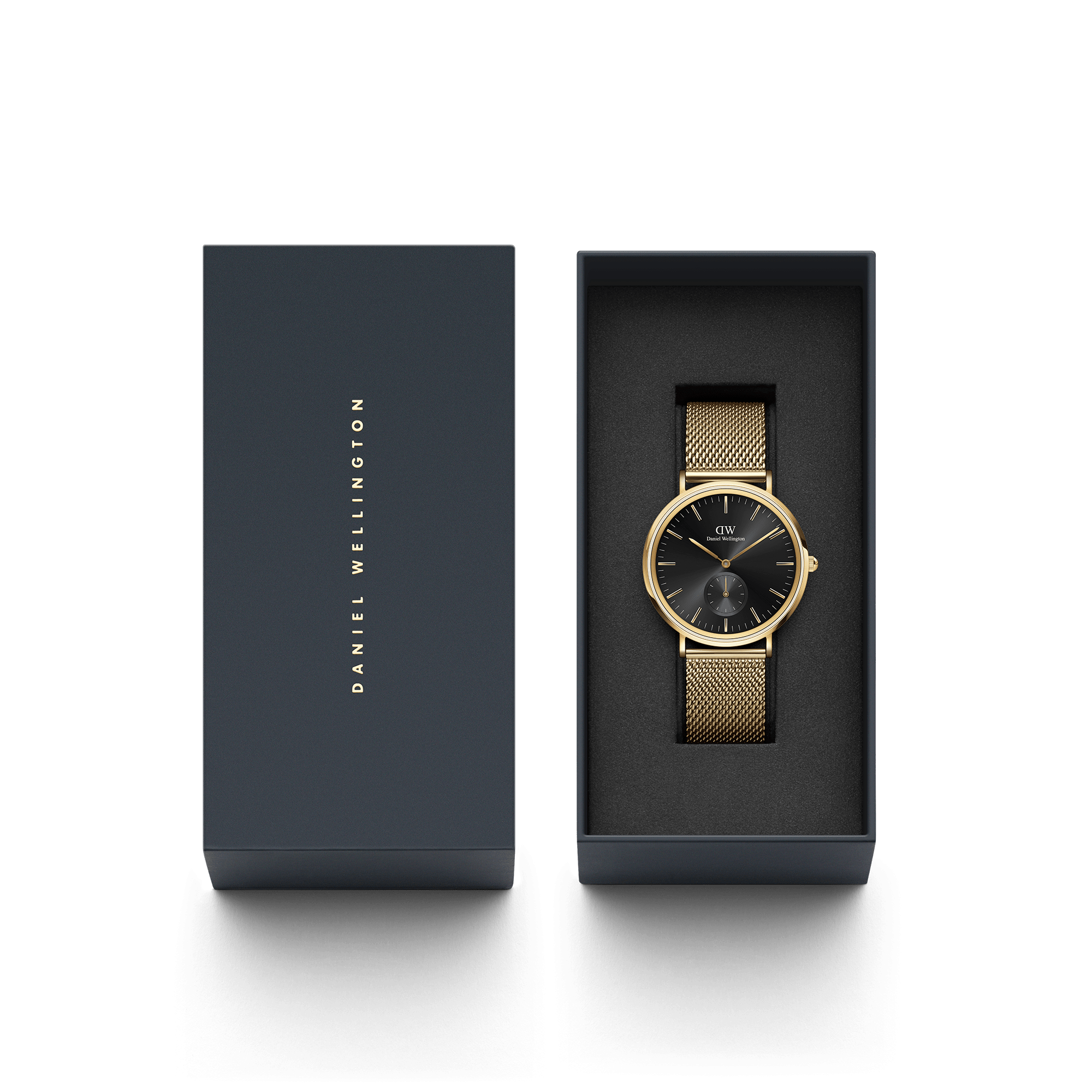 Daniel Wellington Classic Multi-Eye 40 Evergold G Onyx Watch