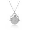 Filigree Locket in Sterling Silver