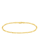Fine Link Bracelet in 9ct Yellow Gold